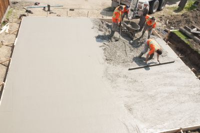 Cement Driveway Installation
