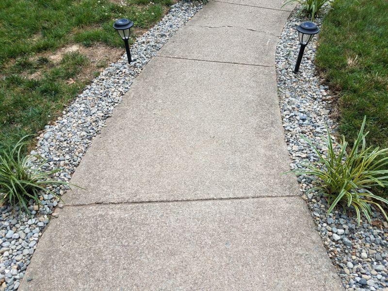 Concrete Path Installation